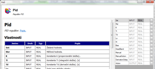 DetStudio 2.0, parametrizační okno